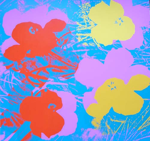 ANDY WARHOL - Flowers - 1970