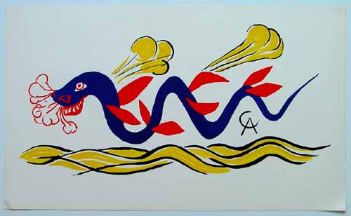 Alexander CALDER - Flying Dragon - 1976