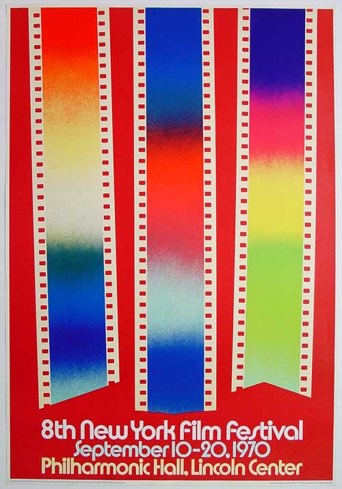 JAMES ROSENQUIST - 8th New York Film Festival 1970