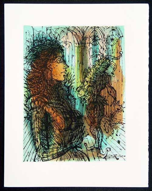 Jean CARZOU - Femme et artiste