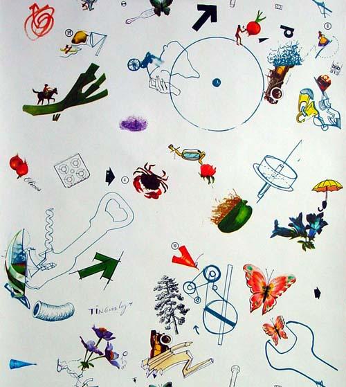 Jean Tinguely - Srigraphie annes 60