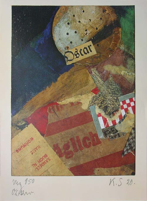 KURT SCHWITTERS - Merz 150- Oskar