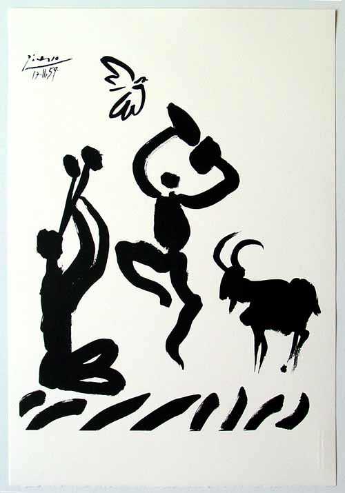 Pablo Picasso - Danseurs - 1959