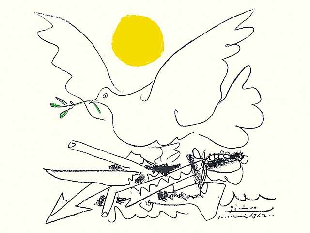 Pablo Picasso - La Grande Colombe de la Paix - 1962
