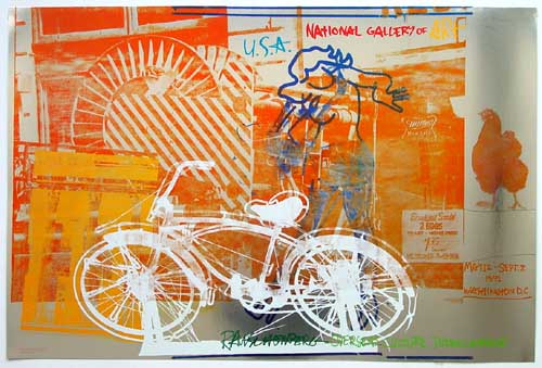 ROBERT RAUSCHENBERG - Bicycle