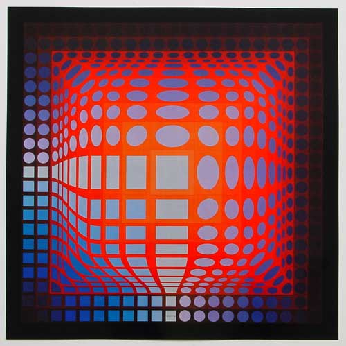 VICTOR VASARELY - KOSKA-QUEMER