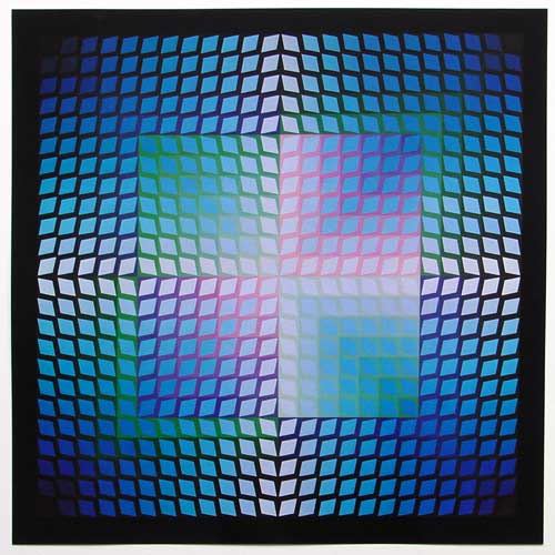 VICTOR VASARELY - QUASAR-PAAL-2