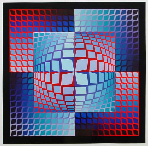 VICTOR VASARELY - QUASAR-ZETT