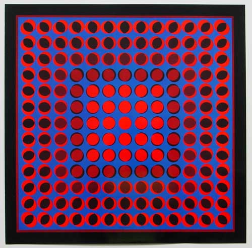 VICTOR VASARELY - TUZ-8